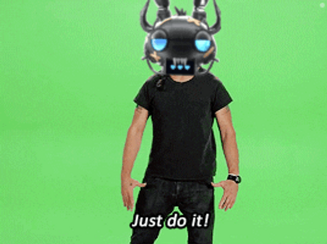 Just Do It Meme HPPRS NFT Helmet GIF