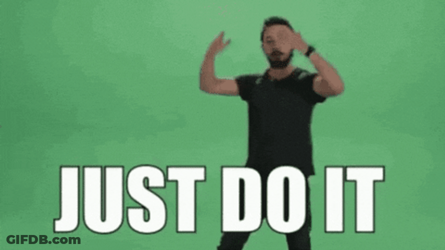 Just Do It Meme Save Soil GIF