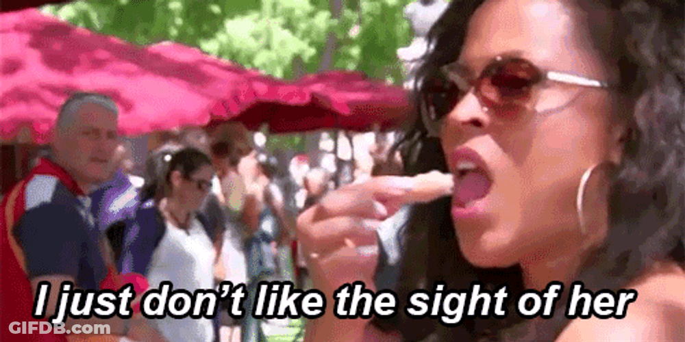 Just Don't Like The Ghetto Sight Of Her GIF