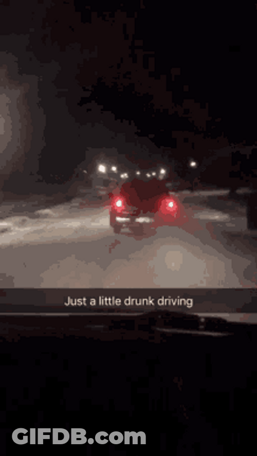 Just Drunk Driving GIF