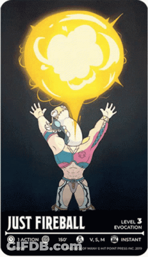 Just Fireball Jocat GIF