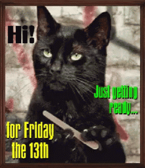 Just Getting Ready For The Friday 13Th GIF