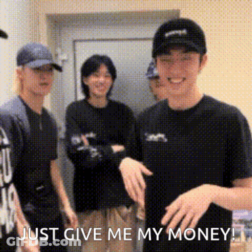 Just Give Me My Money Jiung Kpop GIF
