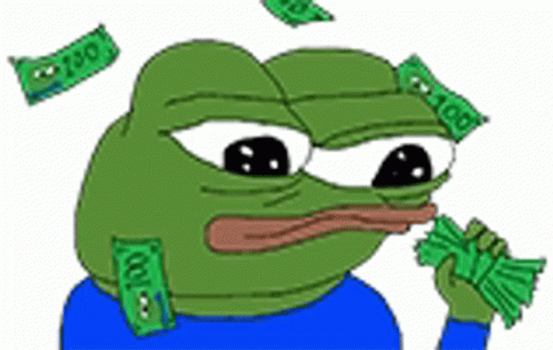Just Give Me My Money Pepe The Frog GIF
