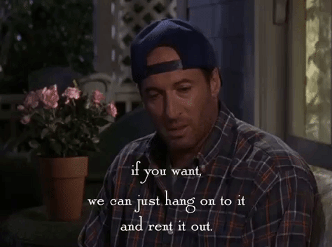 Just Hanging Around And Rent On It GIF