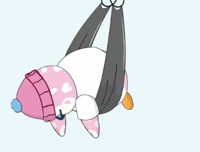 Just Hanging Around Bonet Penguin GIF