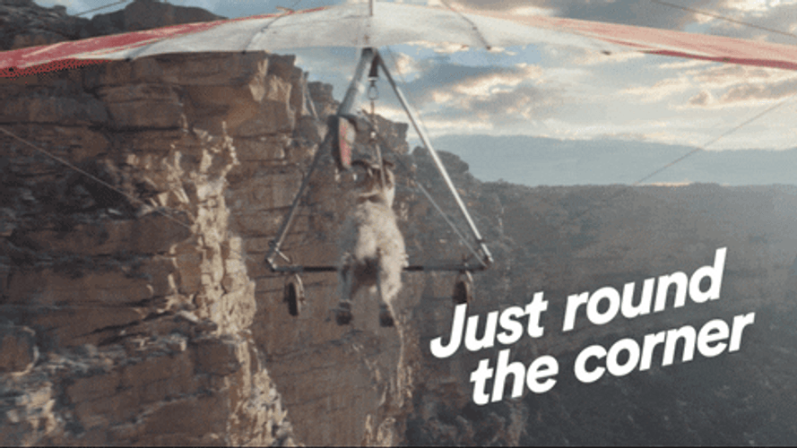 Just Hanging Around Goat Flying GIF