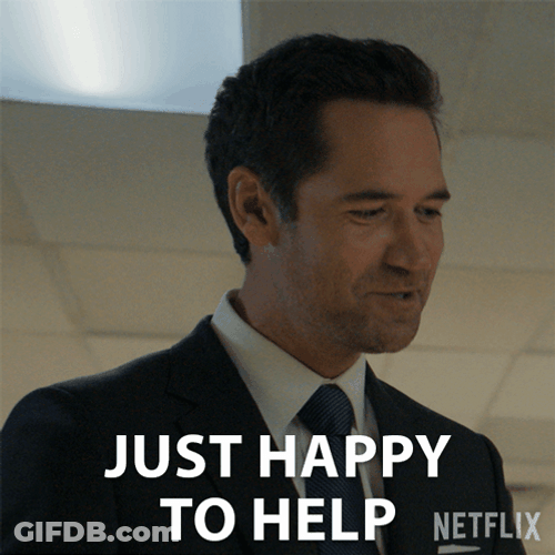Just Happy To Help Manuel Garcia Rulfo GIF