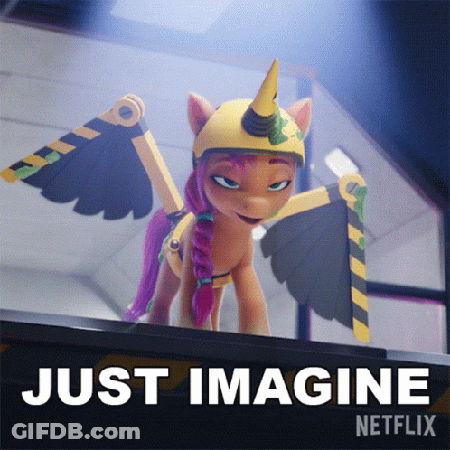 Just Imagine Sunny Starscout GIF