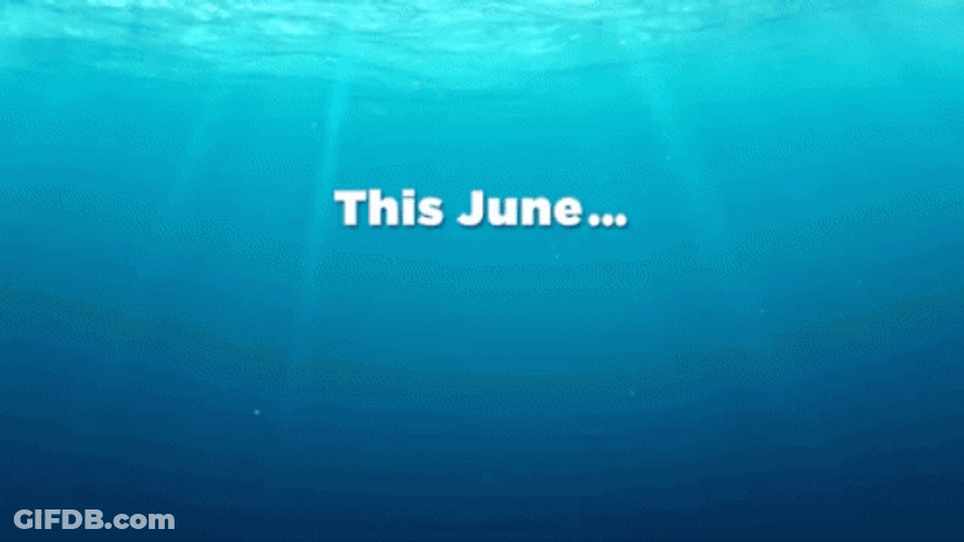 Just Keep Swimming This June Cartoons GIF