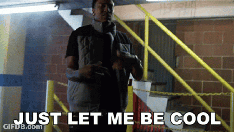 Just Let Me Out And Be Cool GIF