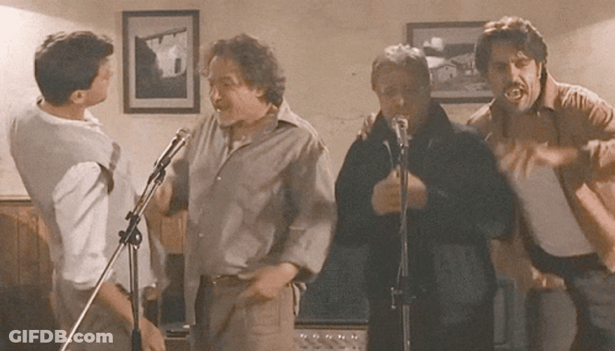 Just Like The Old Times In Karaoke GIF