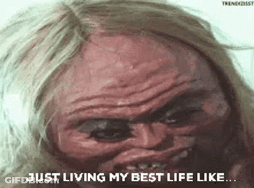 Just Living My Best Life GIF