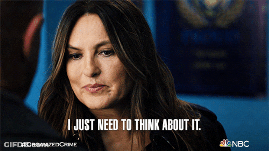 Just Need To Think About It Meme GIF