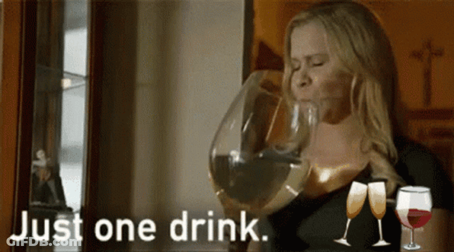 Just One Bevo Drink GIF