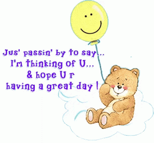 Just Passing By To Greet Have An Awesome Day GIF