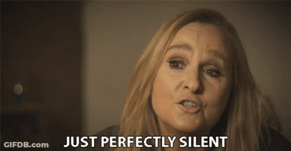 Just Perfectly Quiet GIF