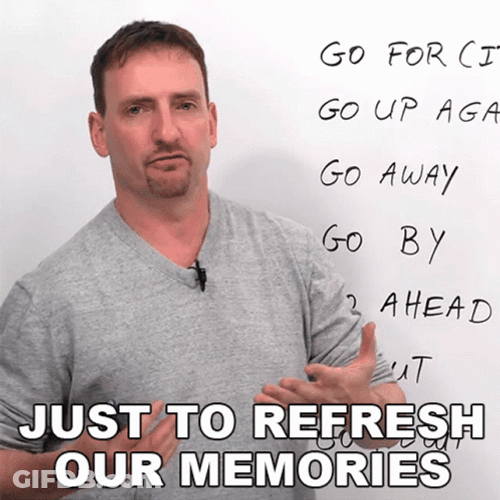 Just Refresh Our Memories GIF