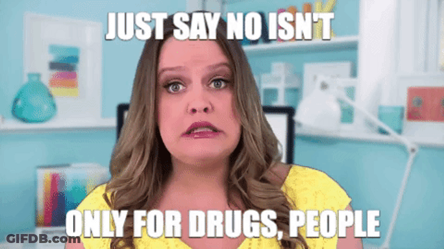 Just Say No Rachael Kay Albers GIF