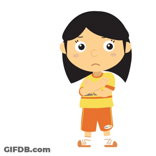 Just Say No Short Haired Girl GIF