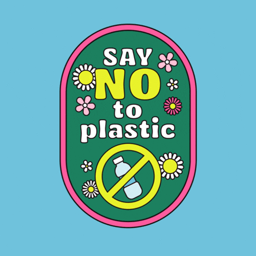 Just Say No To Plastic GIF