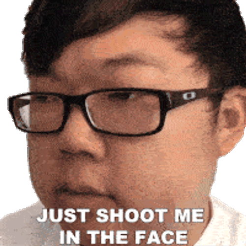 Just Shoot Me In The Face Sungwon Cho Sticker GIF