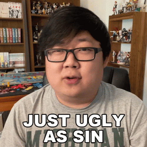 Just Sitting Ugly As Sin GIF