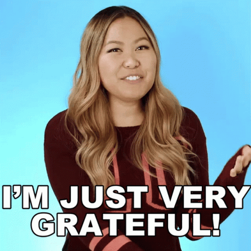 Just Very Grateful Ellen GIF