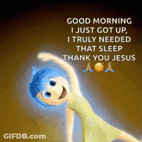 Just Waking Up Thank You Jesus GIF