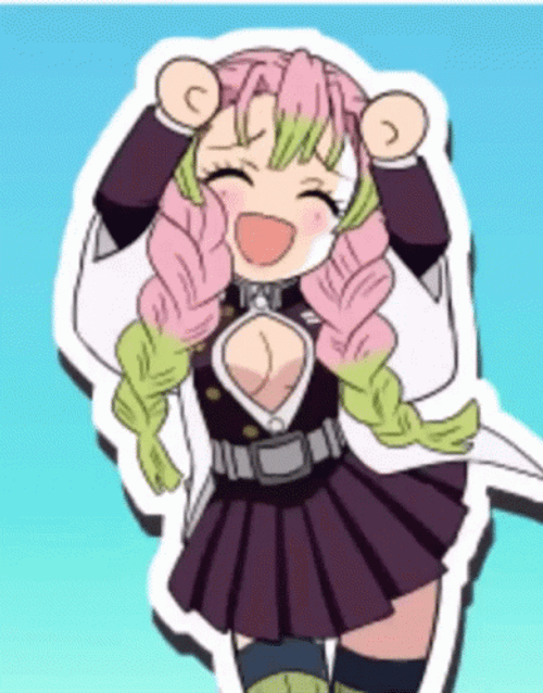 Just Wanna Dance Mitsuri Kanroji GIF