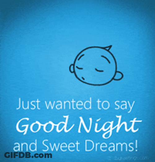 Just Wanted To Say Good Night Beautiful And Sweet Dreams GIF