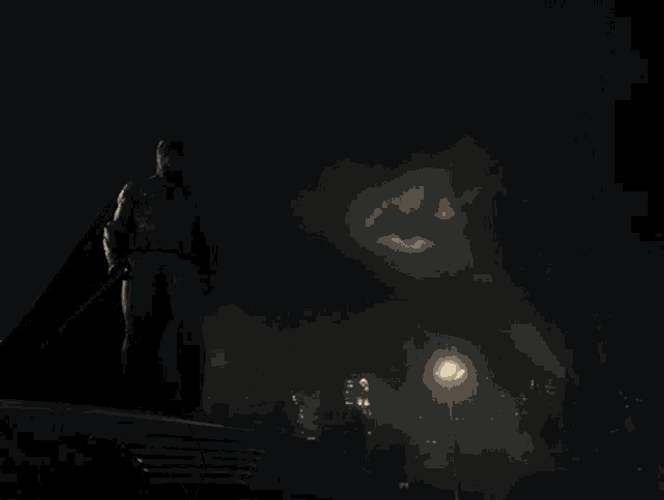 Justice League Batman Bat Signal Silhouette GIF