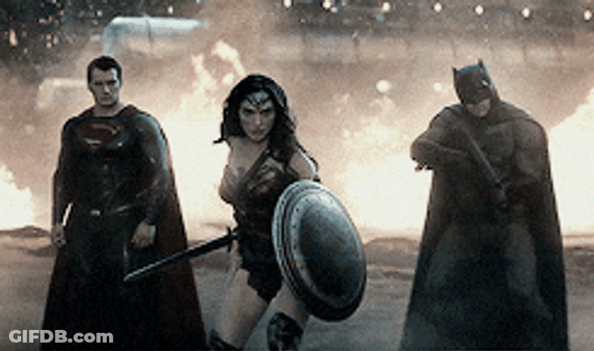 Justice League Batman Ben Affleck GIF