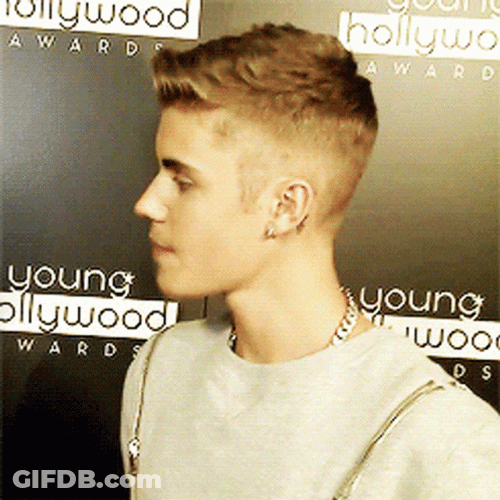 Justin Bieber Closer Look GIF