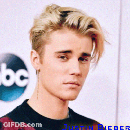 Justin Bieber Facial Pose GIF