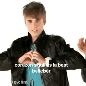 Justin Bieber Is Making A Heart With His Hands In A Video . GIF