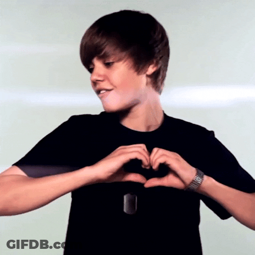 Justin Bieber Love Me GIF