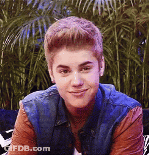 Justin Bieber Raising Eyebrows GIF