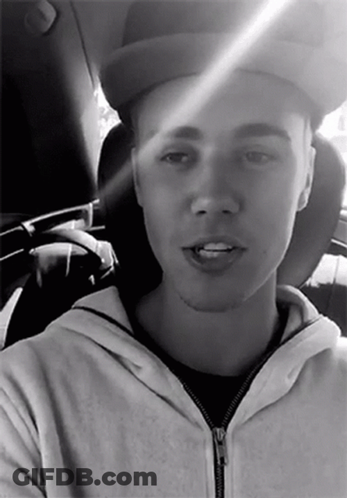 Justin Bieber Relax Mood GIF