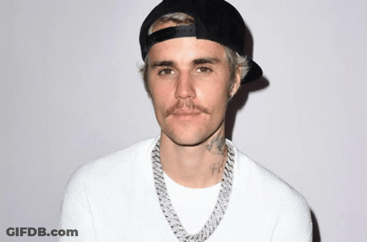Justin Bieber With Hailey Bieber GIF