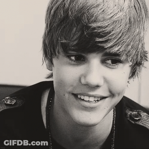 Justin Bieber With His Black Jacket GIF