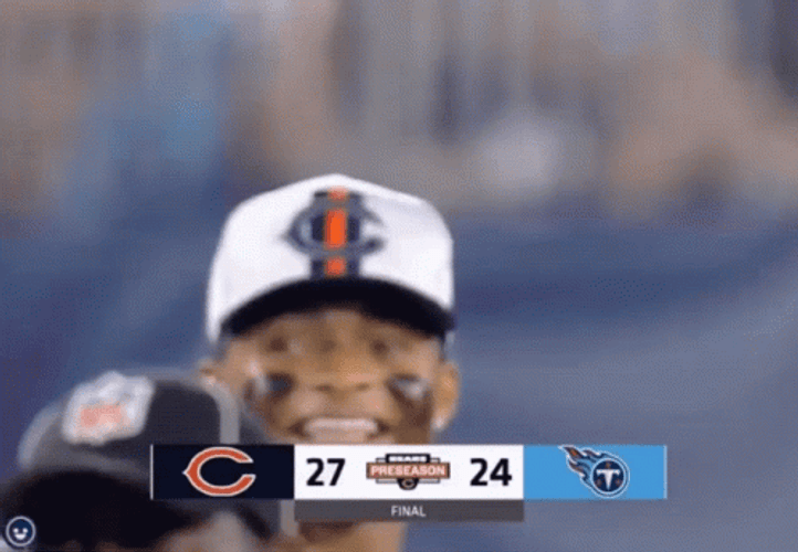 Justin Fields Tongue Out GIF