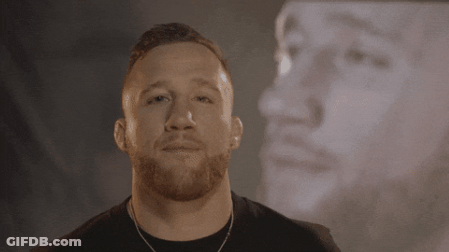 Justin Gaethje It Is Finished For You GIF