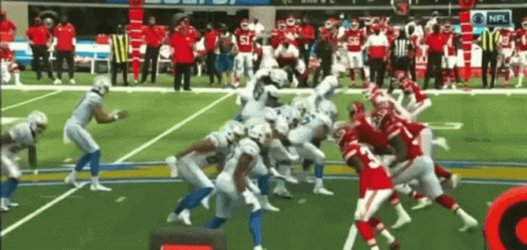 Justin Herbert Chargers Chase GIF