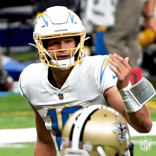 Justin Herbert Chargers Come Here GIF