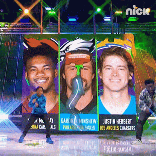 Justin Herbert Chargers MVP GIF