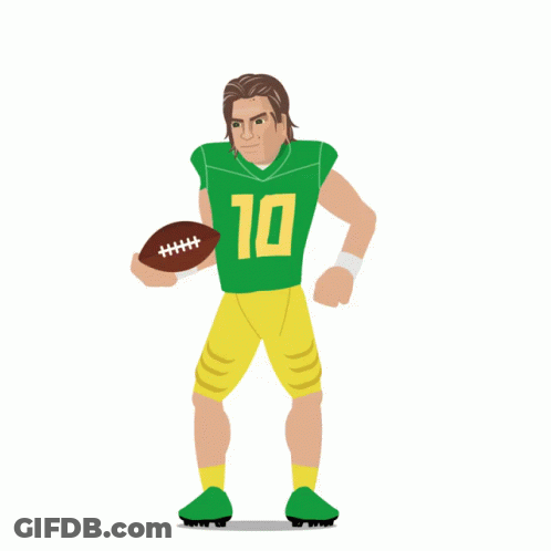 Justin Herbert Football Player GIF
