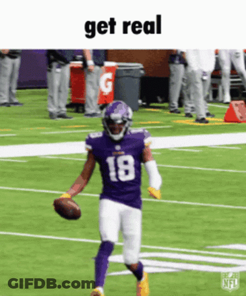 Justin Jefferson Griddy GIF