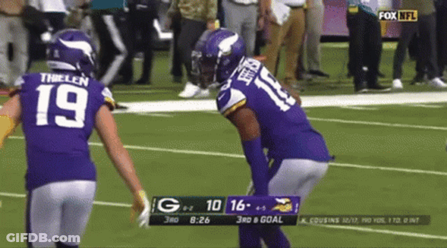 Justin Jefferson Griddy GIF