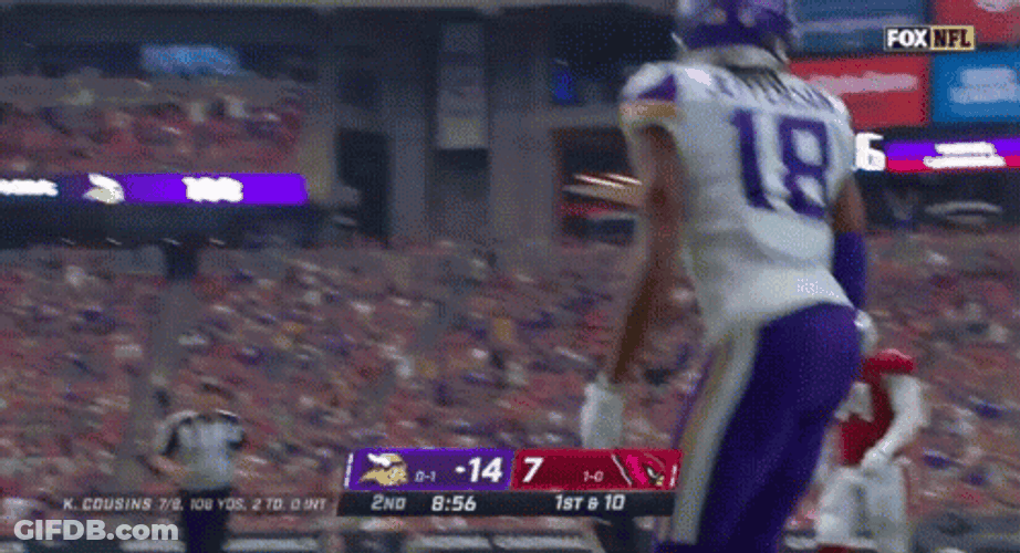 Justin Jefferson Griddy GIF